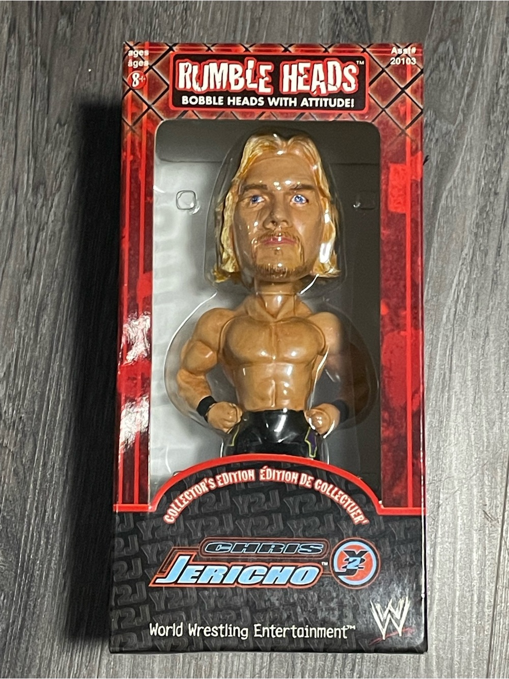 WWF Rumble Heads: Chris Jericho - 2001 Collector’s Edition